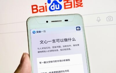 Baidu’s Ernie bot jumps to the top of Apple’s app store in China