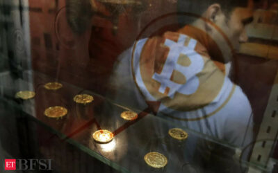 Bitcoin hits record high before landmark Coinbase IPO, BFSI News, ET BFSI