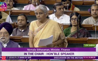 Despite global headwinds, Indian economy doing well, Nirmala Sitharaman says in Lok Sabha, ET BFSI