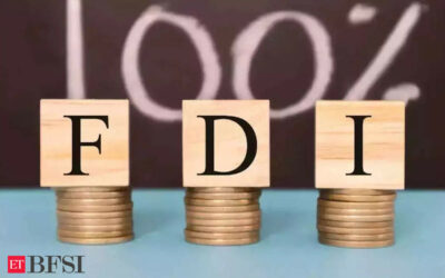 FDI inflows fall 34% to $11 billion in June quarter as MNCs go slow, ET BFSI