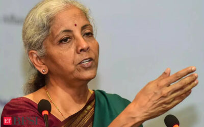 Finance minister Nirmala Sitharaman, ET BFSI