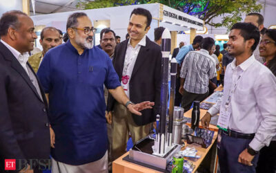 MoS IT Rajeev Chandrasekhar, ET BFSI