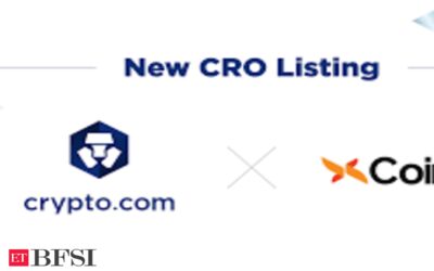 New cryptocurrency ‘CRO’ to be traded on CoinDCX, BFSI News, ET BFSI