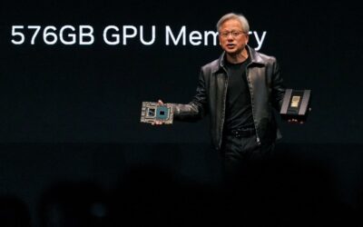 Nvidia’s stock closes at record after Google AI partnership