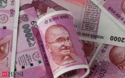 Rupee falls 2 paise to close at all-time low of 83.12 against US dollar, ET BFSI