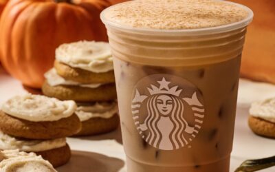 Starbucks iced pumpkin cream chai latte added to fall menu