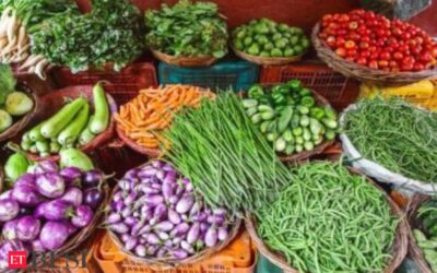 Vegetable prices likely to cool down next month, rising crude a concern: FinMin official, ET BFSI
