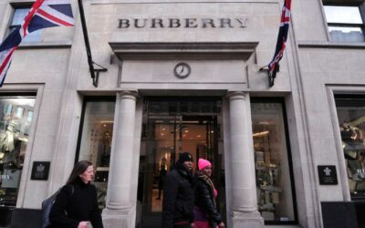 Burberry wants to compete with Louis Vuitton, Gucci. Investors aren’t so sure