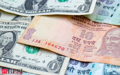 India rupee falls on month-end dollar demand, higher U.S. yields, ET BFSI