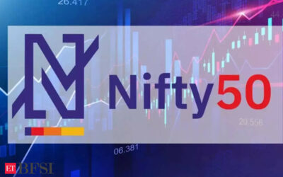 Shares hit three-week low as banks, financials weigh, BFSI News, ET BFSI