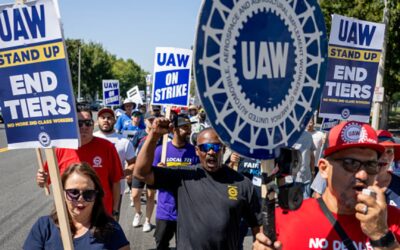 UAW announces new strikes at GM and Ford plants, sparing Stellantis