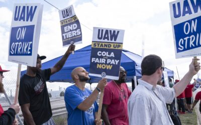 UAW strike expands to 38 more facilities at GM and Stellantis