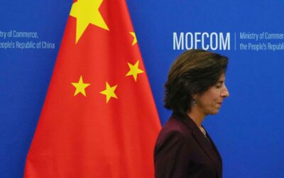 U.S. Commerce Secretary Gina Raimondo says she “didn’t pull any punches” during recent visit to China