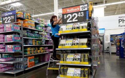 Walmart cuts starting pay for new hires who prepare online orders, stock shelves