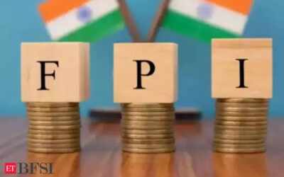 FPIs pull out Rs 12,000 cr from equities Oct so far; invest Rs 5,700 cr in debt, ET BFSI