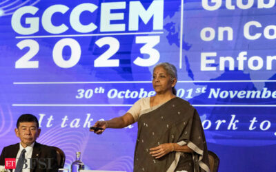 Finance Minister Nirmala Sitharaman bats for stricter customs enforcement at GCCEM 2023, ET BFSI