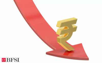 Rupee falls, but copes better with dollar rally, BFSI News, ET BFSI