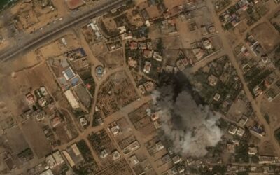 Satellite images show the scale of Gaza destruction