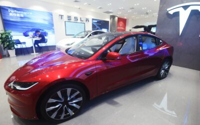 Tesla stock dips after China EV sales fall 11%