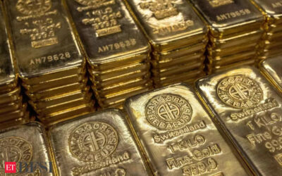Gold nears record level in India, at 6-month high globally, ET BFSI