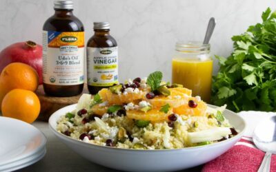 Couscous Salad With Pomegranate. Easy Recipe!