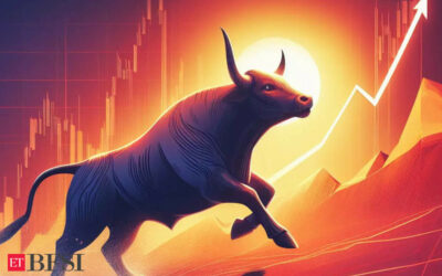 Dalal Street bull run continues! BSE Sensex crosses 69,000 for the first time; Nifty above 20,800, ET BFSI