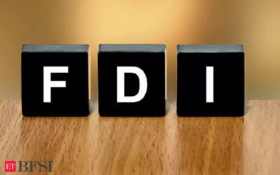 FDI rises 64% to 18-month high in October, BFSI News, ET BFSI