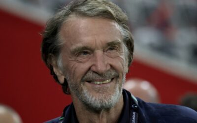 Manchester United football club announces deal to sell up to 25% of club to Jim Ratcliffe