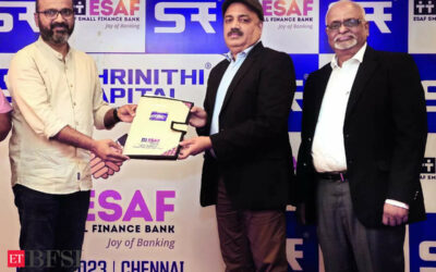Shrinithi Capital partners with ESAF Small Finance Bank, BFSI News, ET BFSI