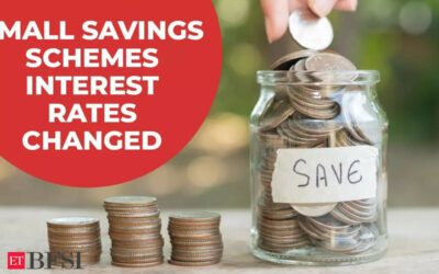 Small Savings Interest rates changed! Full list of post office schemes, SCSS, NSC, PPF, Sukanya Samriddhi rates for Jan-March 2024, ET BFSI