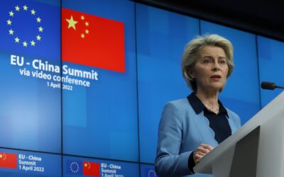 Top EU officials meet with Xi in China summit with trade in focus