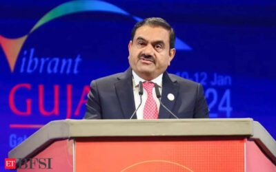 Adani Group to invest Rs 2 lakh cr in Gujarat in next five years: Gautam Adani, ET BFSI
