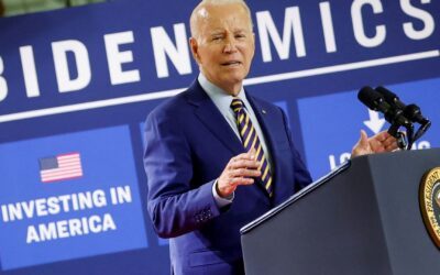 Biden slams Trump for hoping the economy crashes in 2024