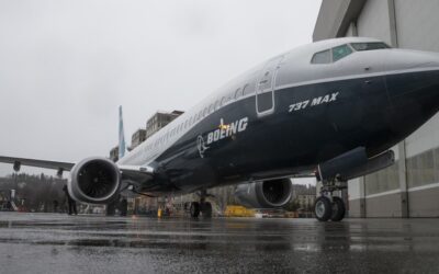 Boeing’s stock tumble is cutting more than 140 points off the Dow’s price