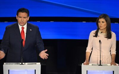 DeSantis, Haley clash over his Disney fight at Iowa GOP debate