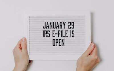 E-File is Now Open: Why You Should File Your Taxes Early