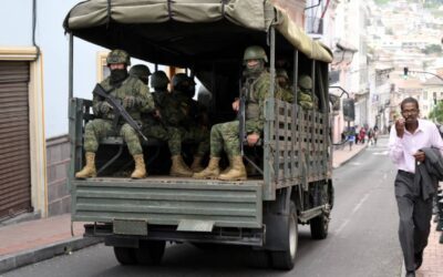 Ecuador president declares war on armed gangs after TV station attack
