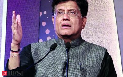 India ready to grow into a $35-trillion economy in 24 years, says Piyush Goyal, ET BFSI