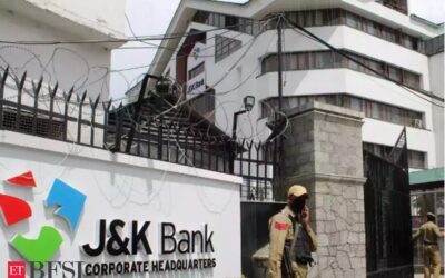 J&K Bank Q3 net profit jumps 35 pc to Rs 421 cr, BFSI News, ET BFSI