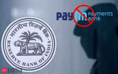 RBI bans Paytm Payment Bank from onboarding customers due to non-compliance issues, ET BFSI