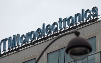 STMicroelectronics reports dip in sales on global manufacturing slump