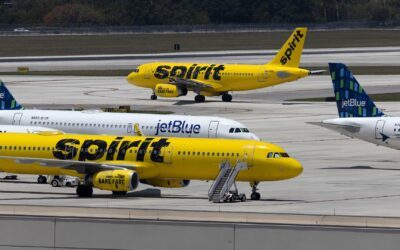 Spirit Airlines shares sink after judge blocks JetBlue merger