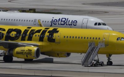 Spirit Airlines’ stock tumbles after JetBlue warns merger may be terminated