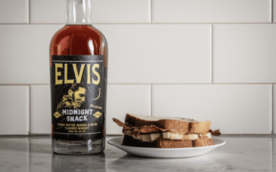 This peanut butter, banana and bacon-flavored whiskey honors Elvis Presley.