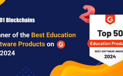 101 Blockchains Named as Top Education Software Product on G2 for 2024