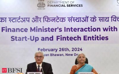 FM Nirmala Sitharaman tells regulators to meet fintechs, startups every month, ET BFSI