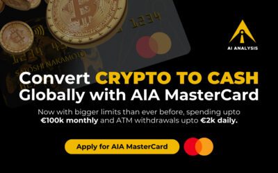 AI Analysis Launches The AIA Mastercard – The Future of Crypto-Fiat Transactions – Blockchain News, Opinion, TV and Jobs