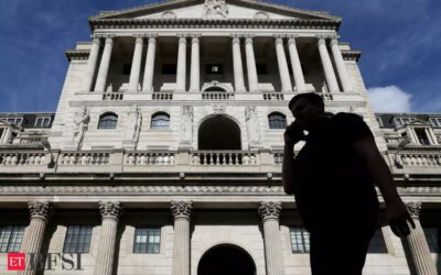 Bank of England says UK recession is modest in historical terms and that upturn is probably underway, ET BFSI