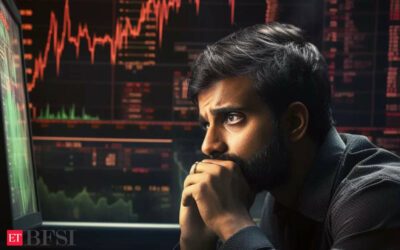 IT, metal stocks drag Sensex 353 points lower; Nifty below 22,150 mark, ET BFSI