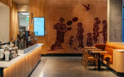 Starbucks has a new accessible store design. Take a look inside